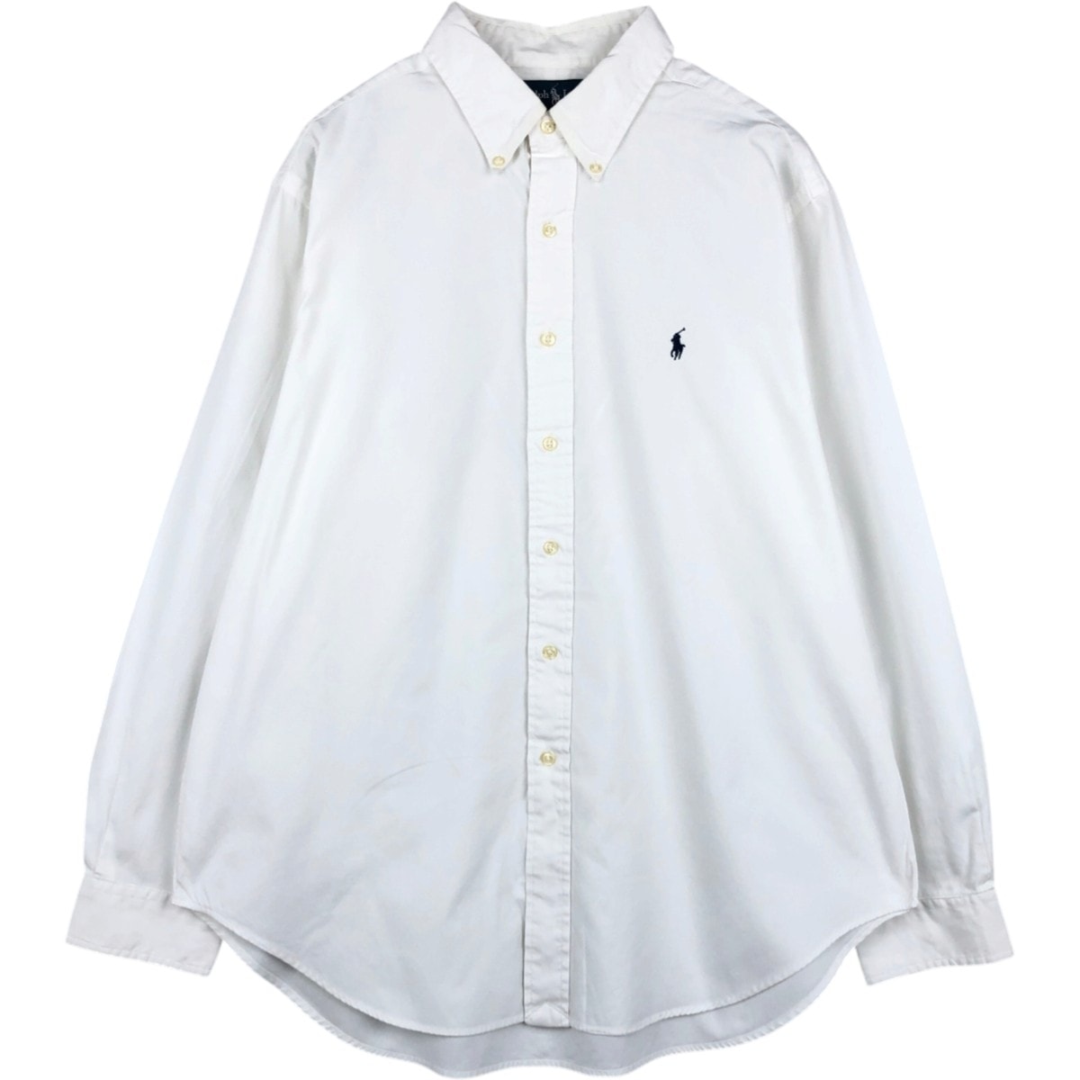 古着 ラルフローレン Ralph Lauren CLASSIC FIT 長袖 ボタンダウンシャツ メンズXL相当/eaa676948