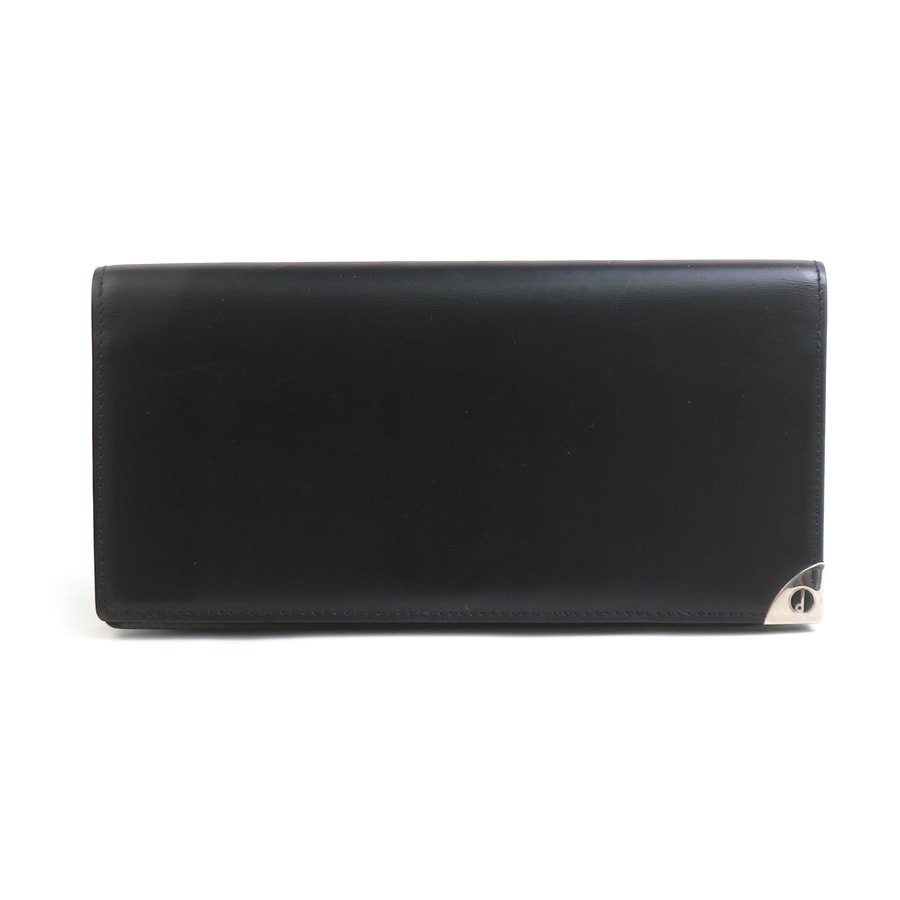 ダンヒル Dunhill 札入れ レザー ブラック メンズ【中古】 r10644g