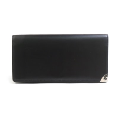ダンヒル Dunhill 札入れ レザー ブラック メンズ【中古】 r10644g