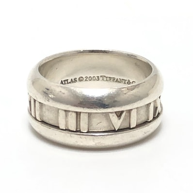 ティファニー TIFFANY&Co. アトラス 2003年 ワイド アクセサリー ジュエリー リング・指輪 SV925 シルバー