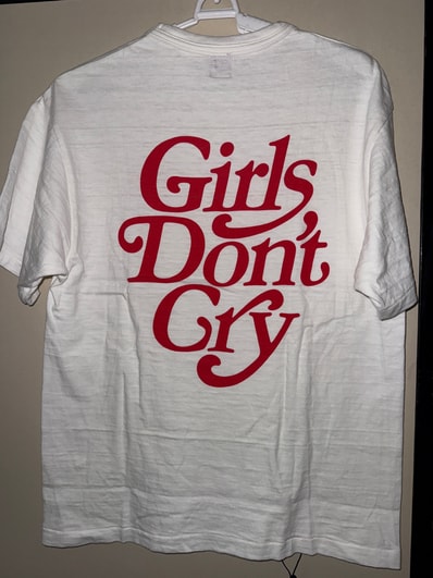 HUMAN MADE Girls Don ’t Cry T-shirt "White" / VERDY