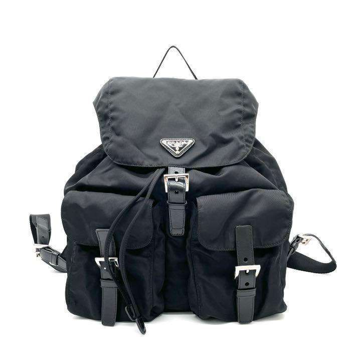 プラダ リュックサック バックパック テスートナイロン ブラック