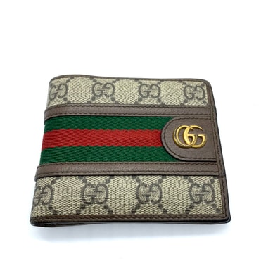 GUCCI Ophidia GG Coin Wallet "Beige/Ebony"