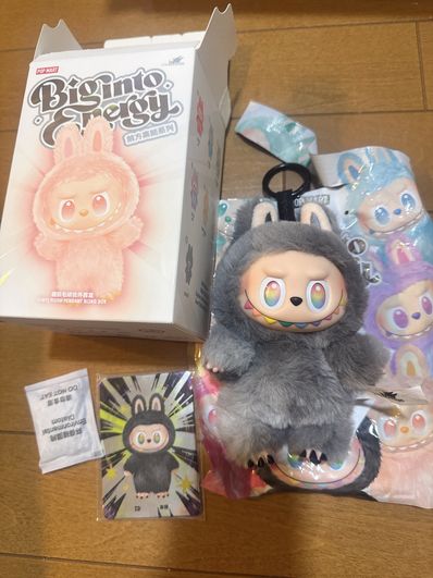 POP MART THE MONSTERS (LABUBU) Big into Energy Series Plush Pendant ID (Secret)