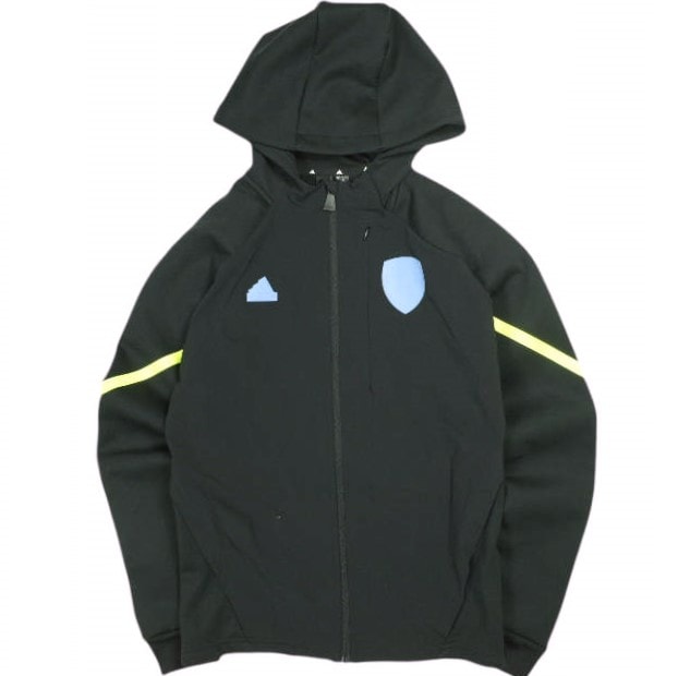 adidas アディダス 23-24 アーセナル D4GMDフルジップフーディー HZ2040 S ブラック パーカー サッカー プレミアリーグ トップス g24299