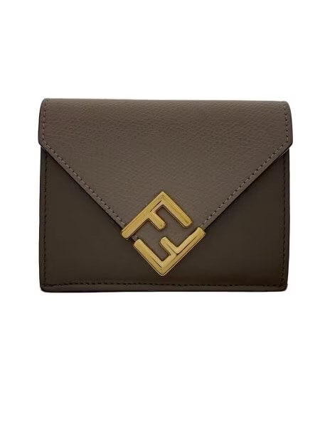 FENDI FF Diamonds Wallet "Green"