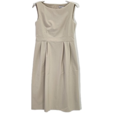 フォクシーニューヨーク 44420 ベージュ DRESS MINERVA ロングワンピース 40