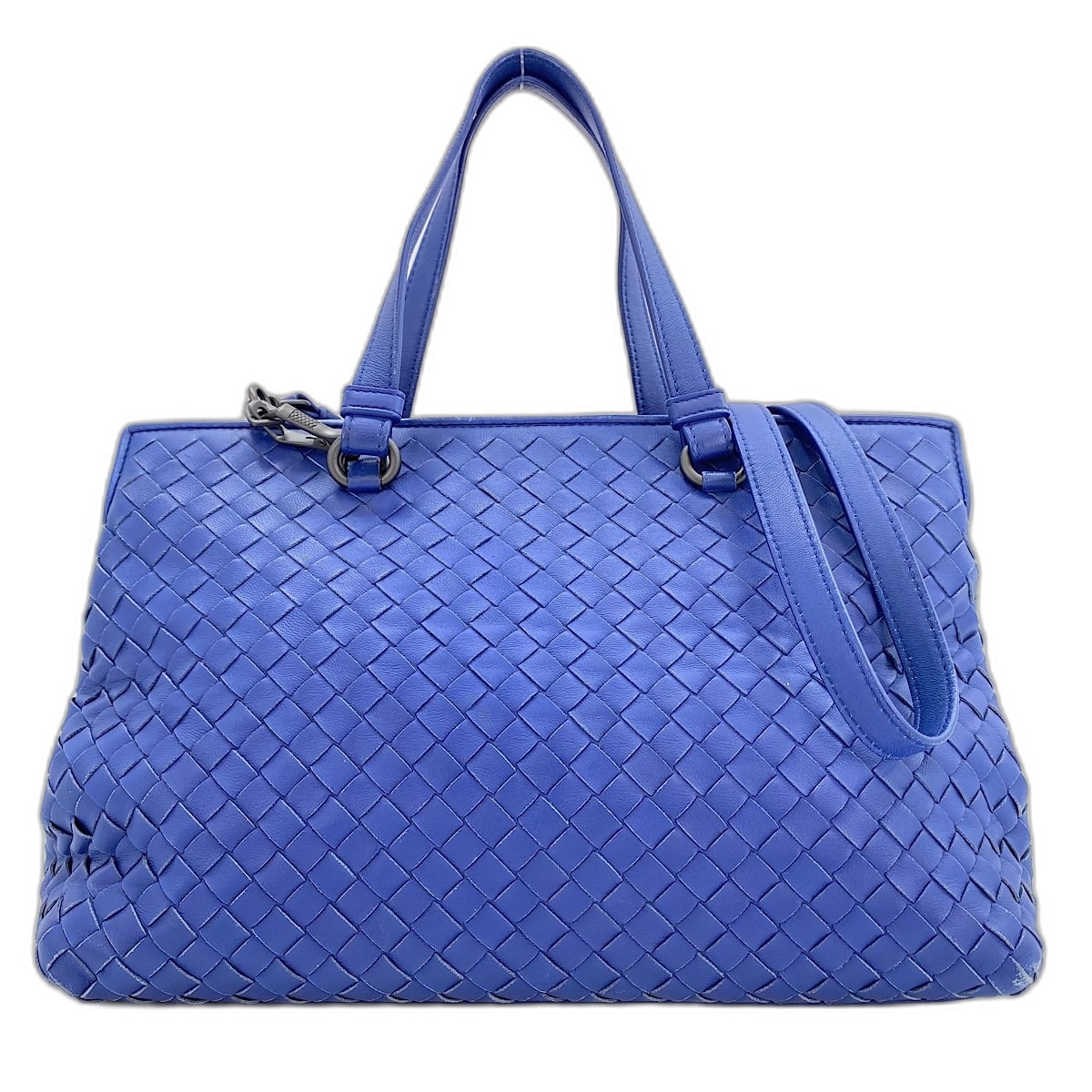 ボッテガヴェネタ BOTTEGAVENETA イントレチャート 2WAY ハンドバッグ レザー【中古】