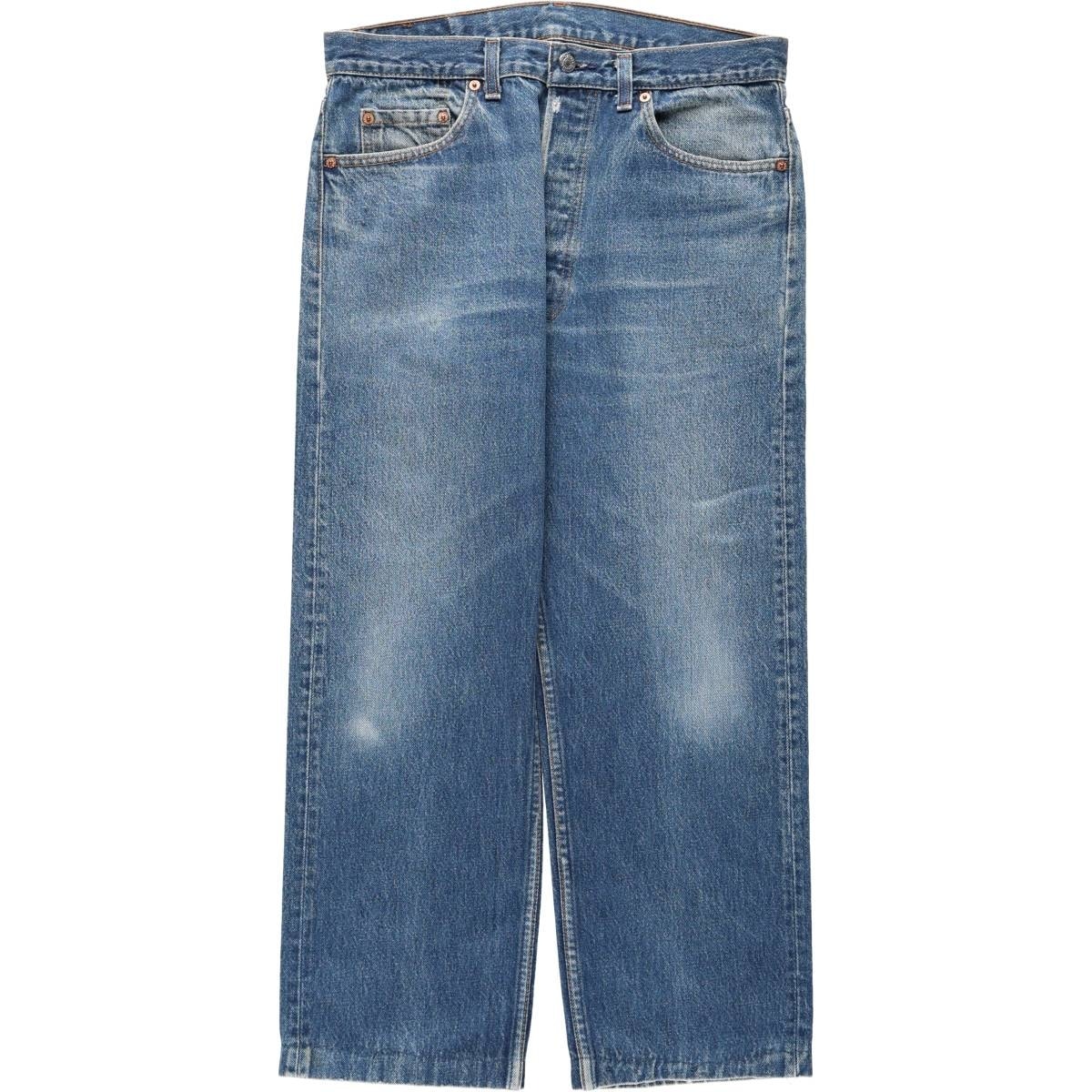 古着 90年代 リーバイス Levi's 501-0000 ストレートデニムパンツ USA製 メンズw32相当 ヴィンテージ/eaa671343