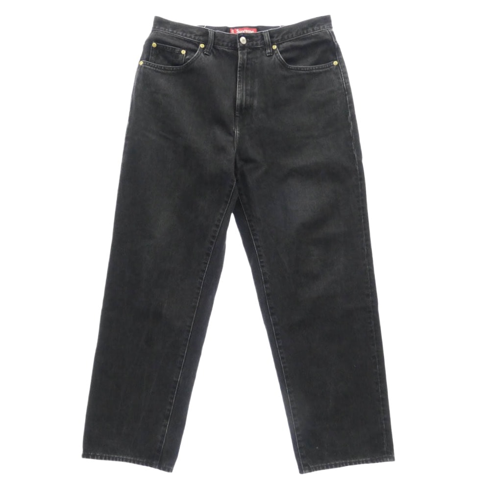 シュプリーム✖️ヨウジヤマモトブラックデニム Supreme x Y's by Yohji Yamamoto Denim Utility Pant 