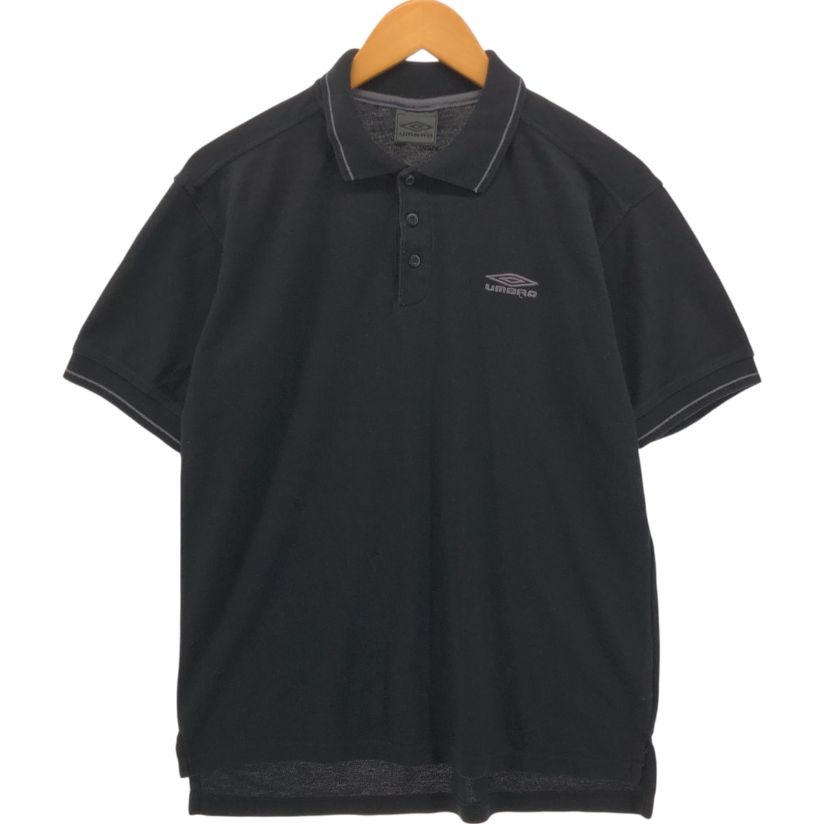 古着 アンブロ UMBRO 半袖 ポロシャツ メンズM相当/eaa542302