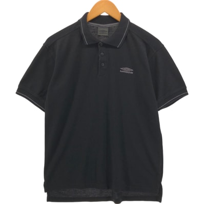 古着 アンブロ UMBRO 半袖 ポロシャツ メンズM相当/eaa542302