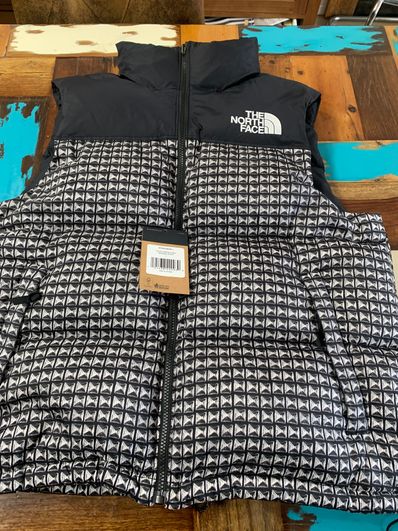 Supreme x The North Face Studded Nuptse Vest "Black"