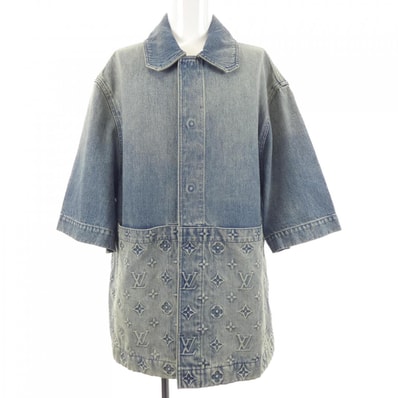 ルイヴィトン LOUIS VUITTON ショートスリーブデニムワークウエアシャツ HOS46WY38 デニムジャケット