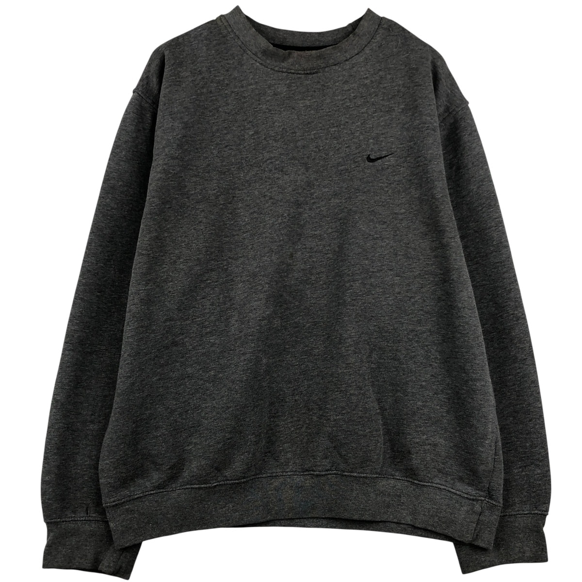 古着 00年代 ナイキ NIKE ワンポイントロゴスウェットシャツ トレーナー メンズL相当/eaa608084