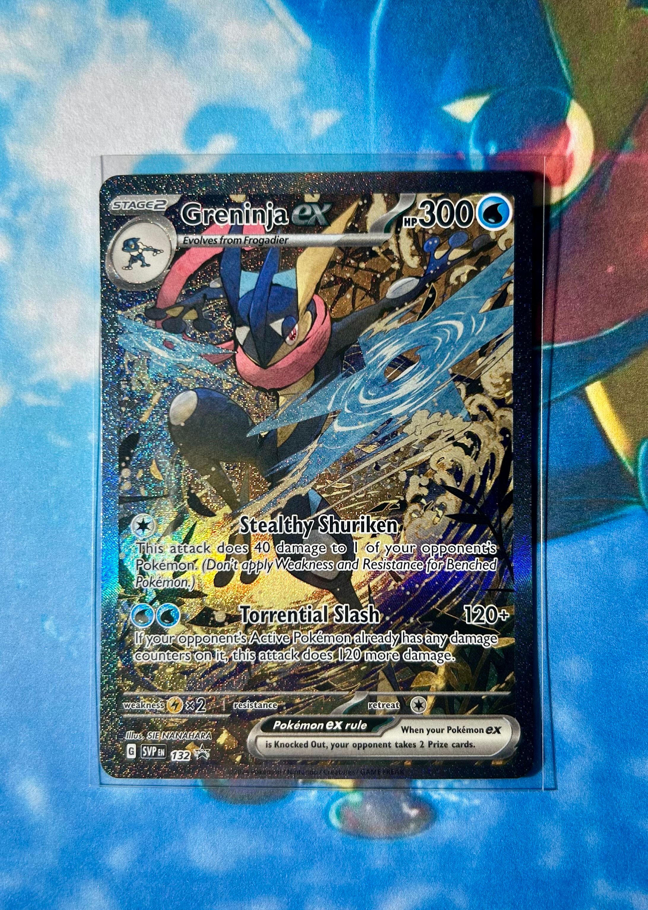 ゲッコウガex P [SVP EN 132]【英語版】(スカーレット&バイオレット「シュラウデッドフェイブル ゲッコウガex スペシャルイラストレーション コレクション」)