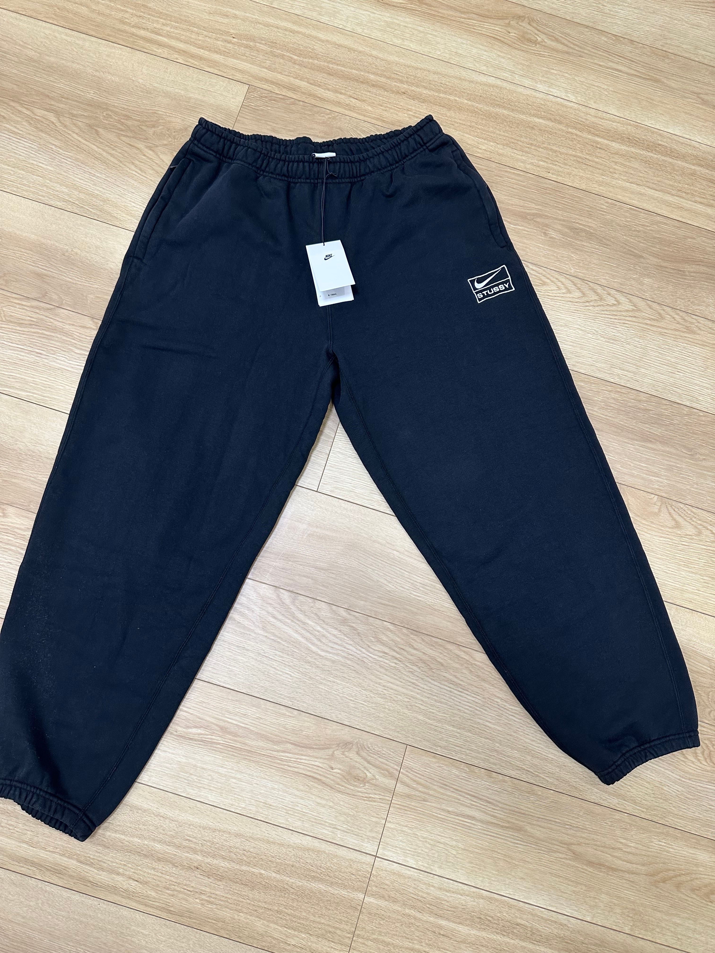 Stussy x Nike Washed Pants (US Size) "Black" DO5296-010