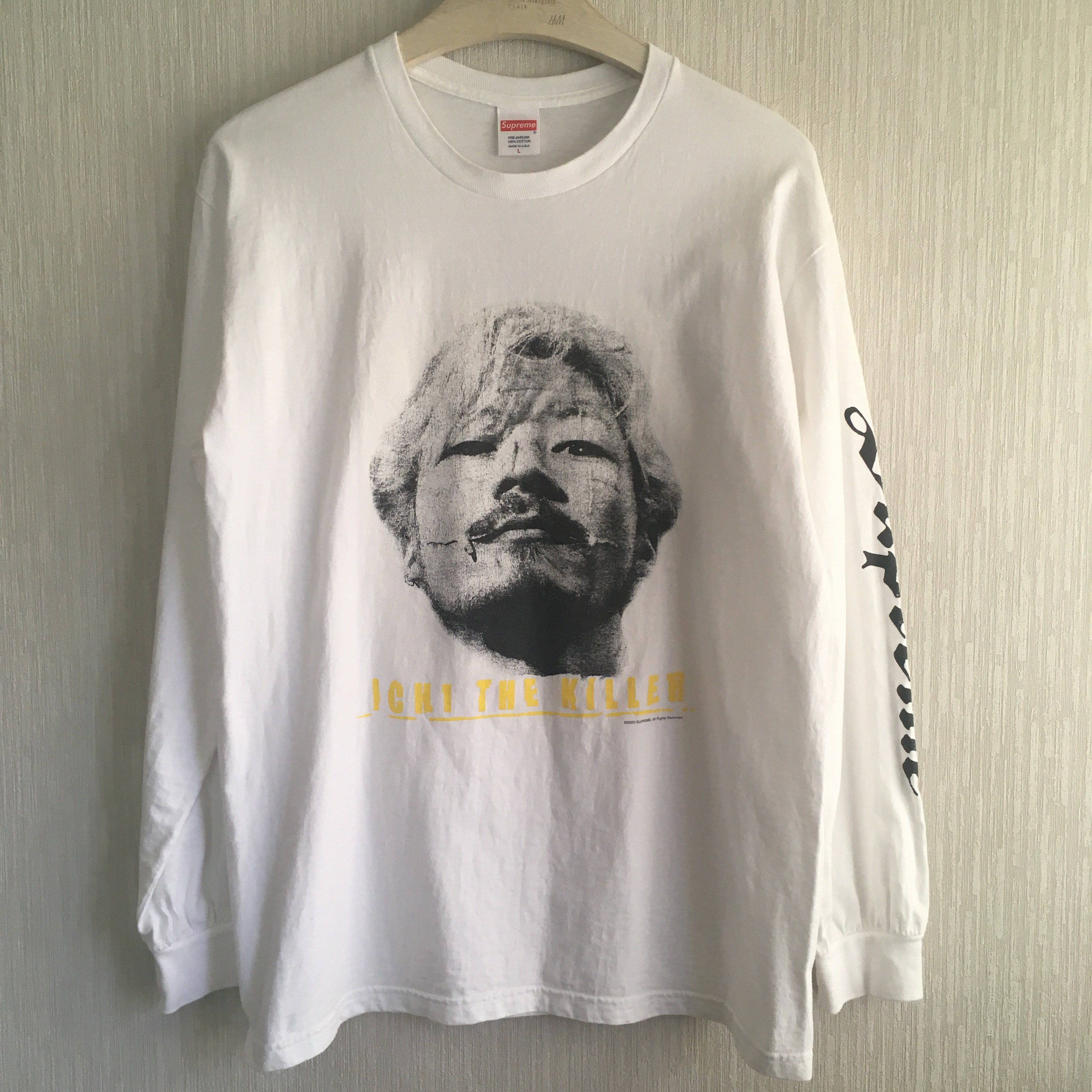 Supreme Ichi The Killer L-S Tee "White"