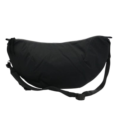 GRAPHPAPER グラフペーパー 25AW BS 20-1 Blankof別注 Small Crescent Bag L ブランコフ スモール クレッセント ショルダー バッグ ブラック系【中古】