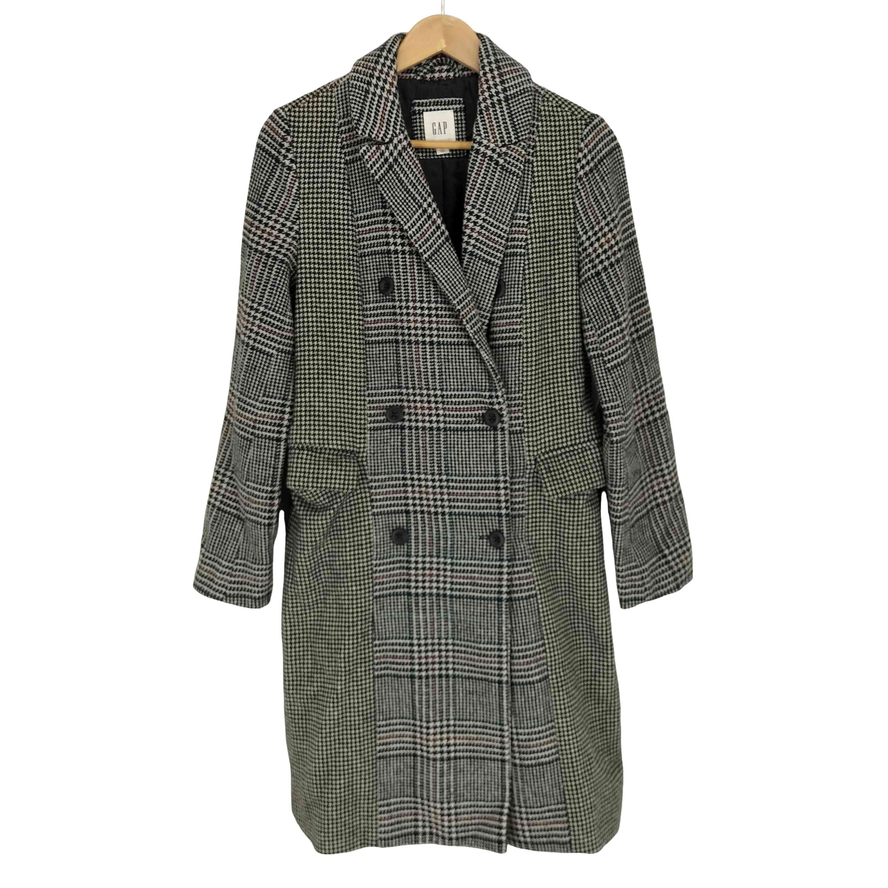 千鳥格子 切り替えチェスターコート【1139184804209】