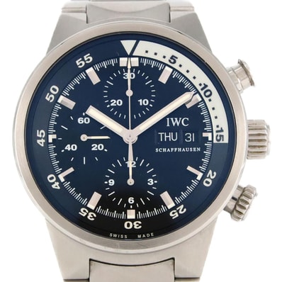【ノーメンテナンス還元価格】IWC アクアタイマークロノグラフ IW371928 SS 自動巻