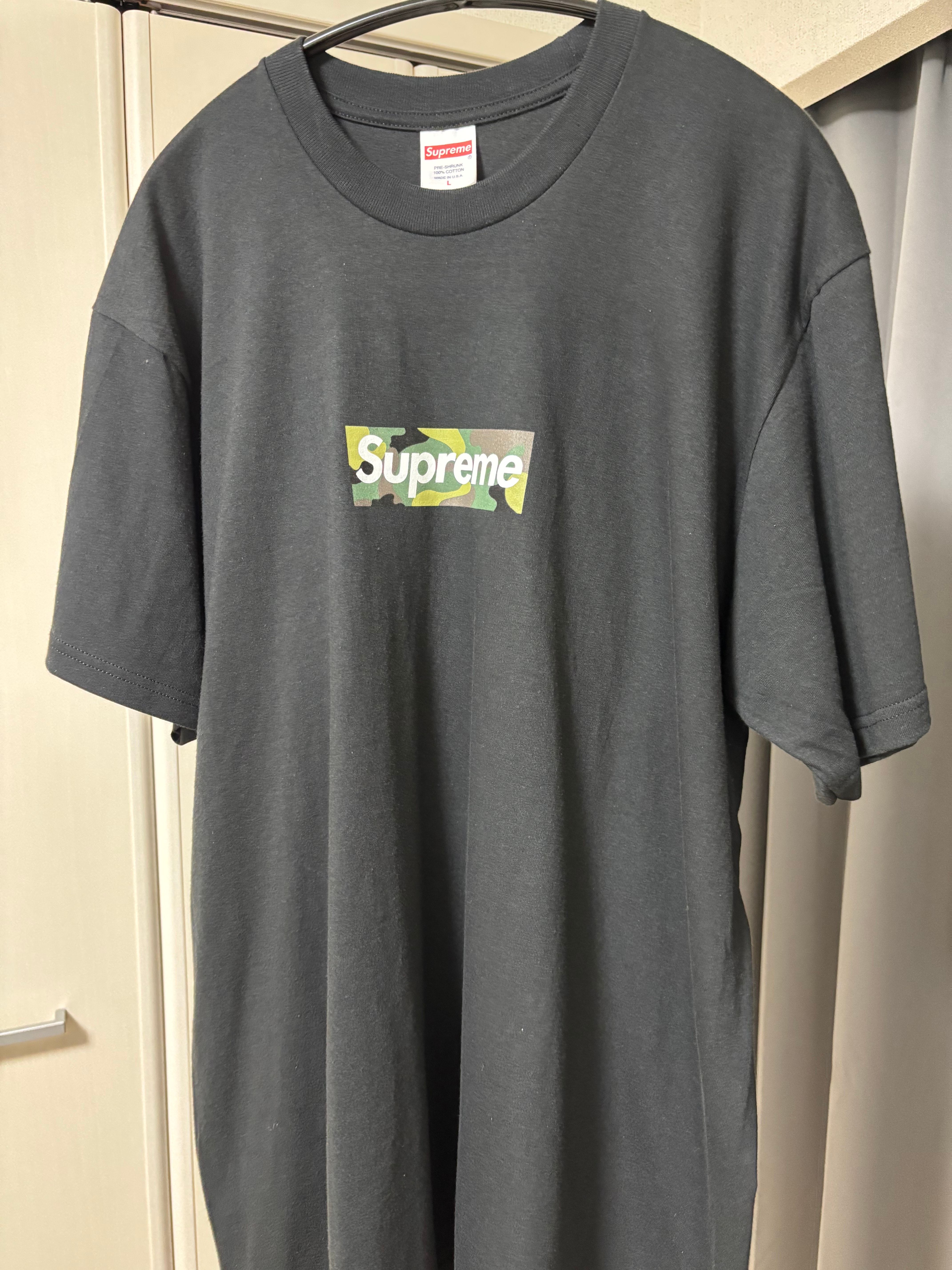 シュプリーム ボックス ロゴ (ボックスロゴ) Tシャツ "ブラック" (23FW)