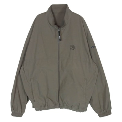 NEIGHBORHOOD ネイバーフッド 22SS 221AQNH-JKM01 POLY STAND / E-JK ポリスタンド ジャケット ブルゾン モスグリーン系 XL【中古】
