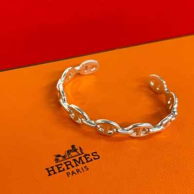 HERMES エルメス アンシェネ バングル シルバー925 バングル シルバー
29628
