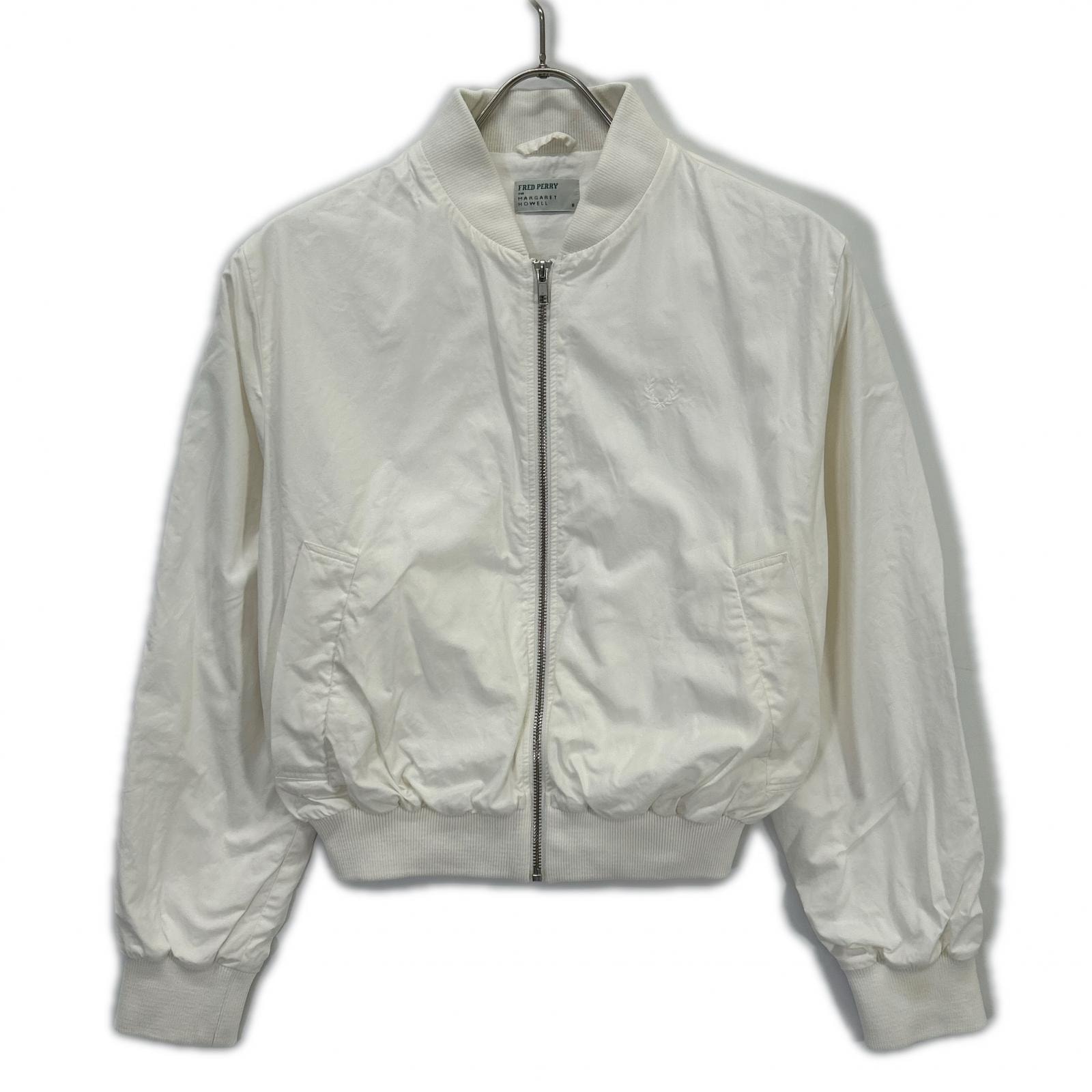フレッドペリー ×マーガレットハウエル SJ6010 ホワイト ブルゾンジャケット 8