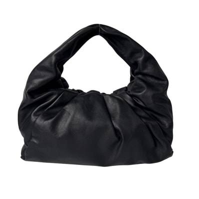 美品 ボッテガヴェネタ Bottega Veneta ザショルダーポーチ ギャザー ワンハンドルバッグ レザー 610524 レディース