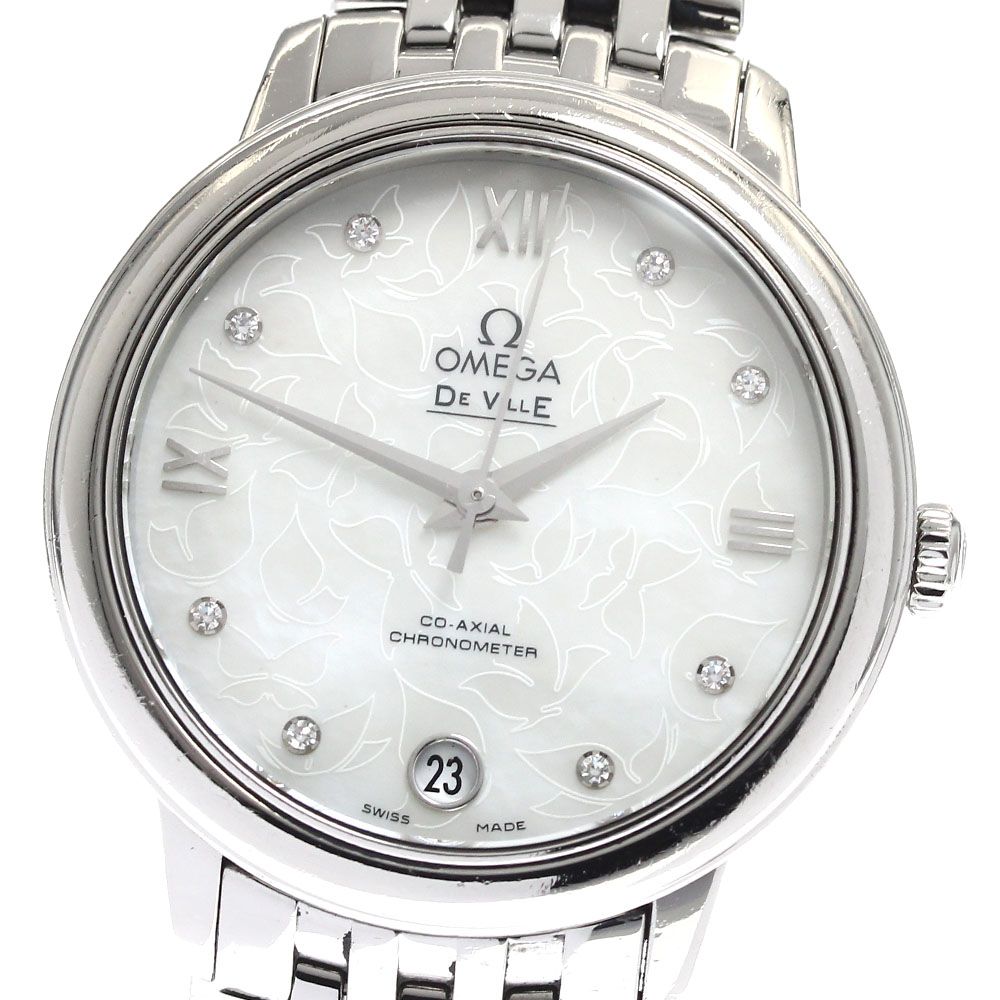 オメガ デビル プレステージ バタフライ レディース 【中古】