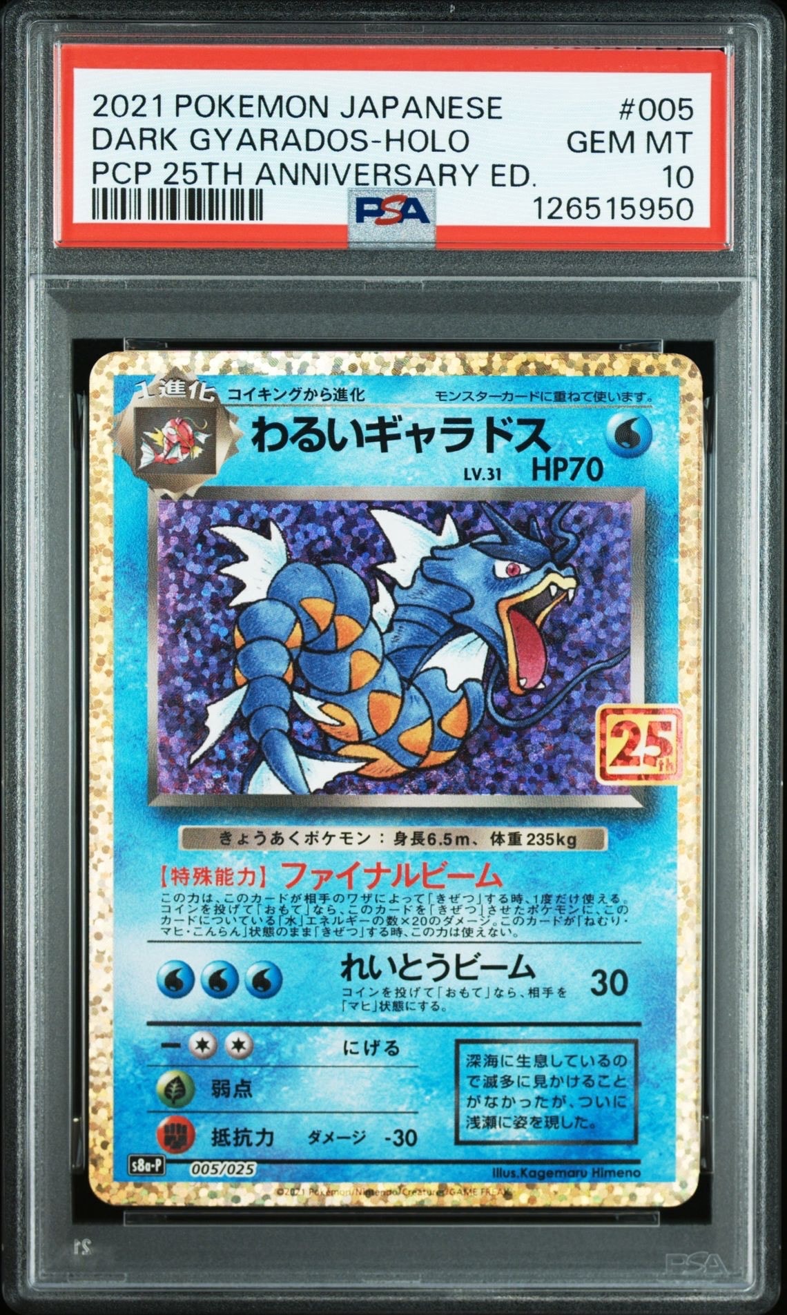 わるいギャラドス: プロモ[S8a-P 005/025](プロモカードパック 25th