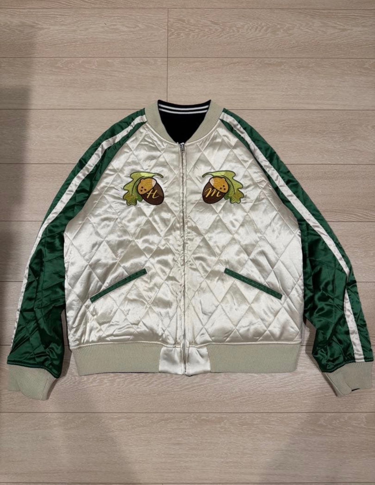 HUMAN MADE x j-hope of BTS HUMAN HOPE Souvenir Jacket "Green"