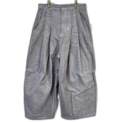 シンヤコヅカ 2502SK34 GESSO WHITE CITY BAGGY デニムパンツ MEDIUM
