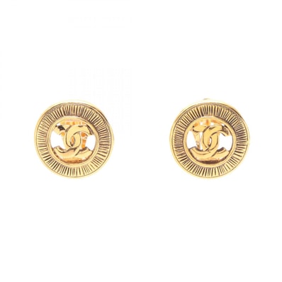 シャネル CHANEL ココマーク イヤリング ジュエリー GP(ゴールドメッキ) レディース ゴールド系 【中古】
