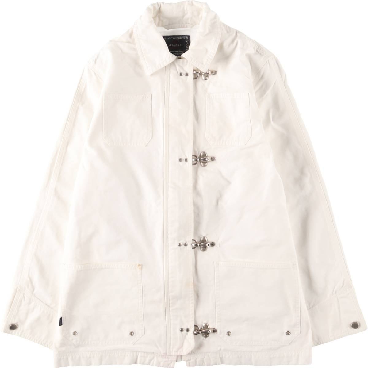 古着 ラルフローレン Ralph Lauren LAUREN ローレン ファイヤーマンジャケット レディースM相当/eaa495441