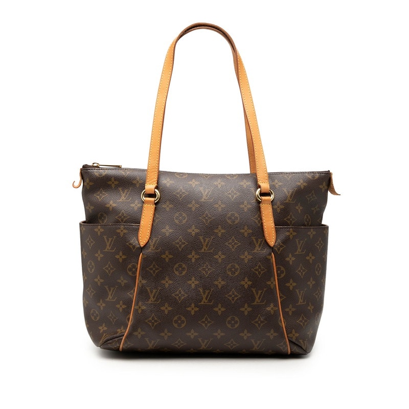 ルイ ヴィトン モノグラム トータリーMM トートバッグ ショルダーバッグ M56689 ブラウン PVC レザー レディース LOUIS VUITTON 【中古】