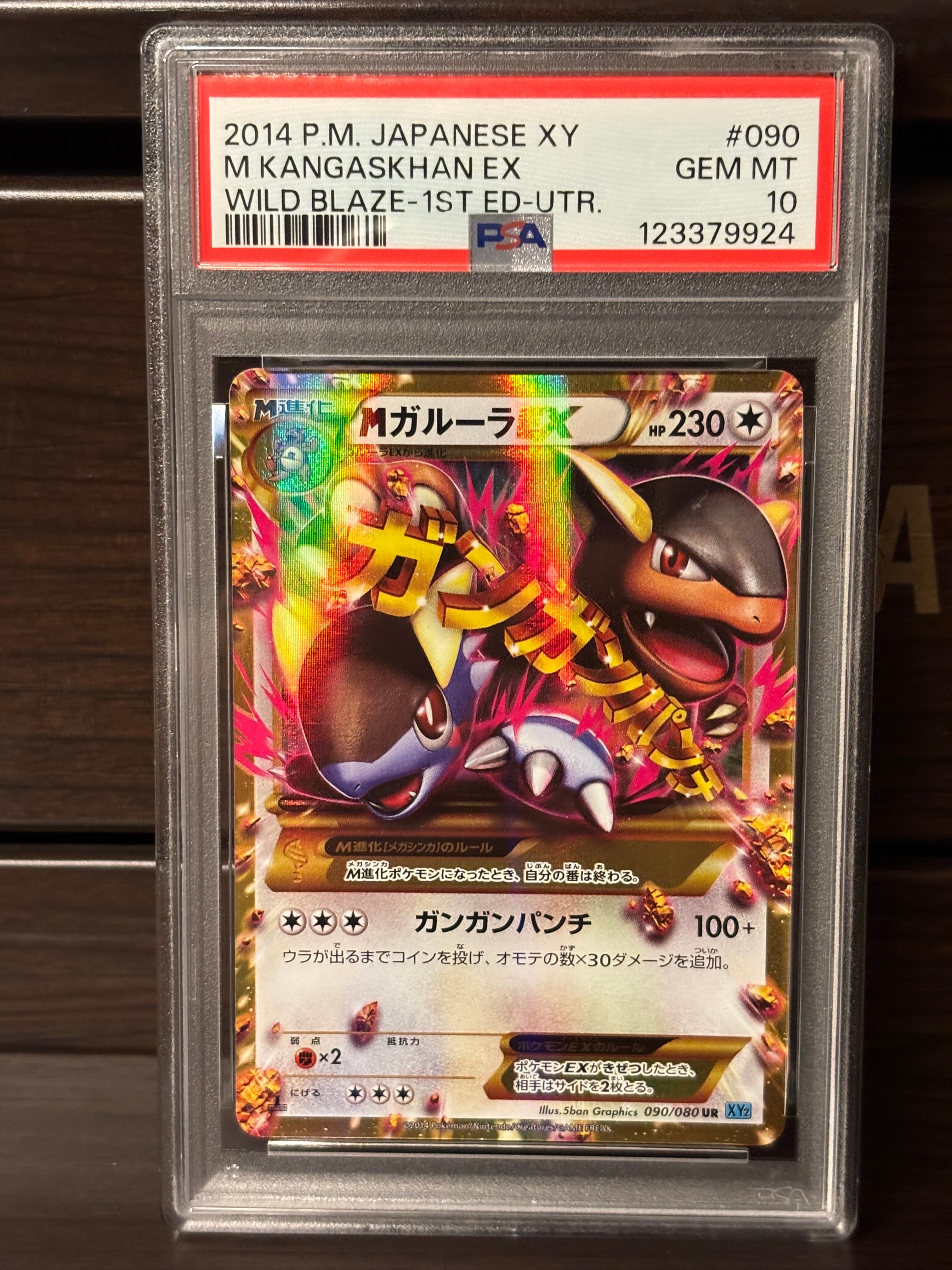 【PSA10】MガルーラEX RR XY2ワイルドブレイズ065/080 1ST ガルーラEX(RR){無}〈064/080〉[XY2] – 晴れる屋2