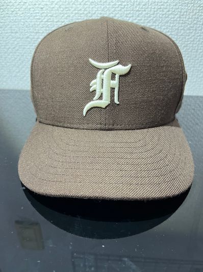 FEAR OF GOD ESSENTIALS New Era Fitted Cap "Brown"