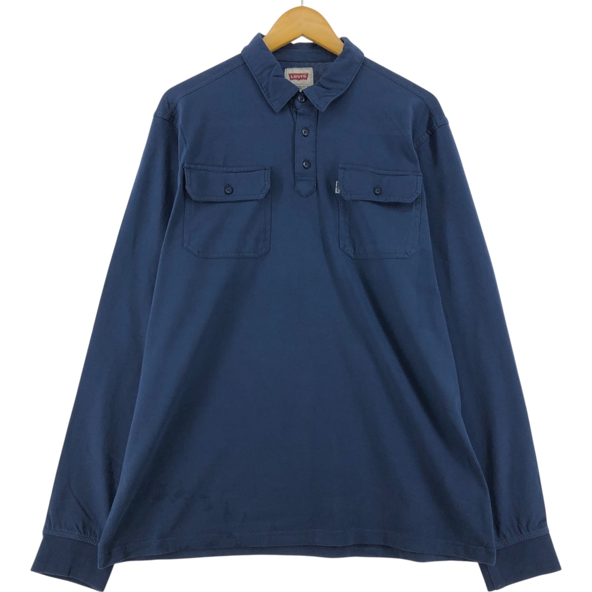 古着 リーバイス Levi's 長袖 ポロシャツ メンズL相当/eaa528817