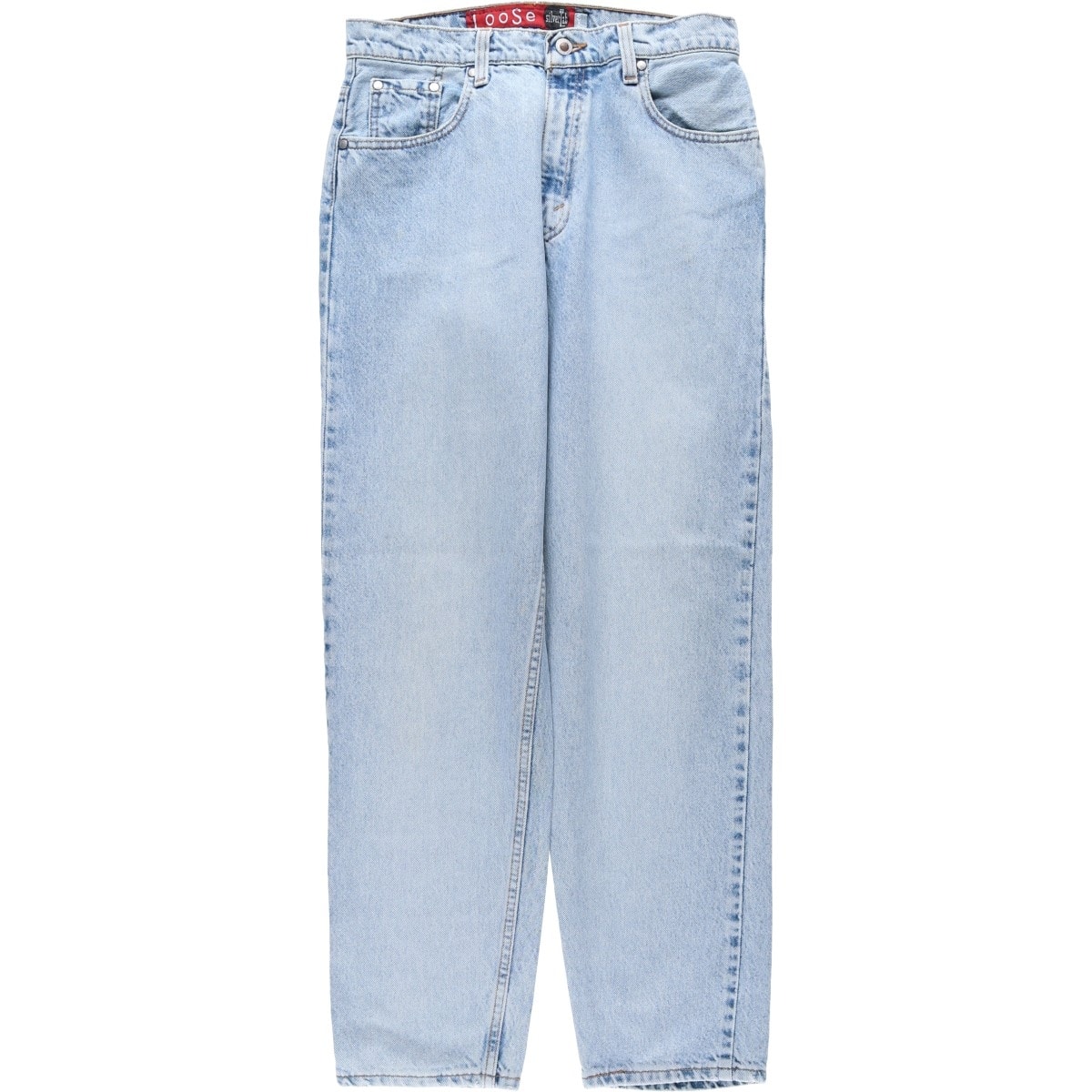 古着 90年代 リーバイス Levi's SILVER TAB シルバータブ LOOSE ルーズ テーパードデニムパンツ USA製 メンズw30相当 ヴィンテージ/eaa632317