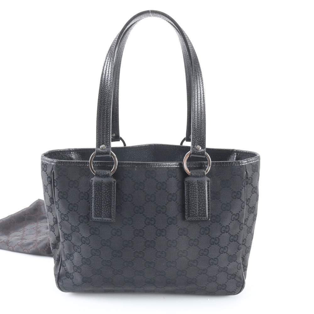 B (目立った傷や汚れなし)】□美品 グッチ GGキャンバス 113019 トート