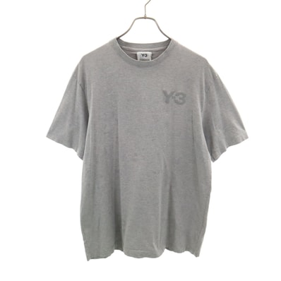 Y-3 ワイスリー 半袖 Tシャツ M グレー ヨウジヤマモト