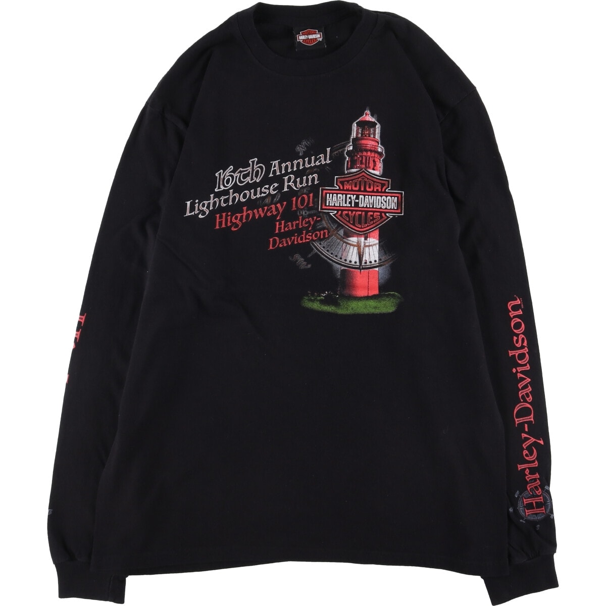 古着 ヘインズ Hanes Harley-Davidson ハーレーダビッドソン モーターサイクル バイクTシャツ メンズM相当/eaa549984