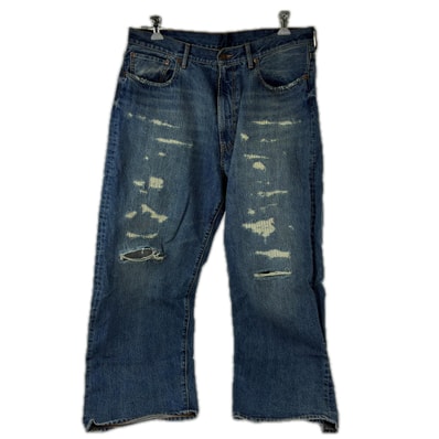 BEAMS ビームス ジーンズ デニムパンツ 古着 SIZE L ダメージ加工 26S-BM2101 インディゴ