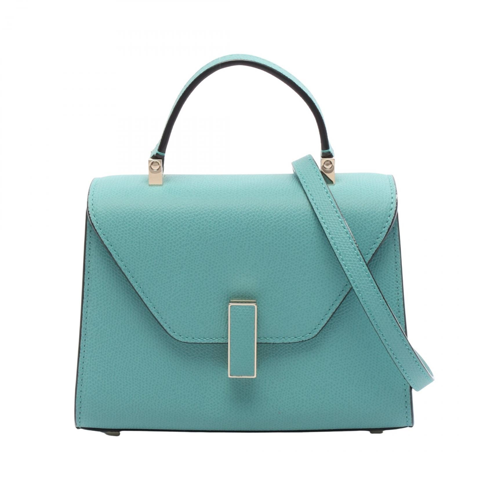 ヴァレクストラ Valextra マイクロ イジィデ 2WAY ハンドバッグ バッグ レザー レディース ブルー系 WBES0022028LOC99BCN 【新品】