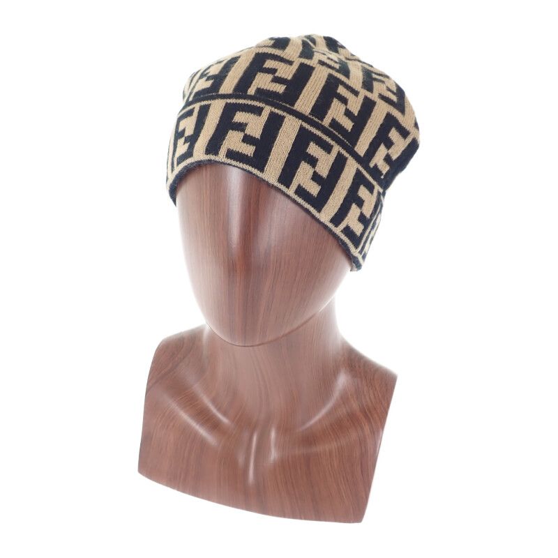 FENDI ビーニー ビーニー ウール ブラック | Fendi