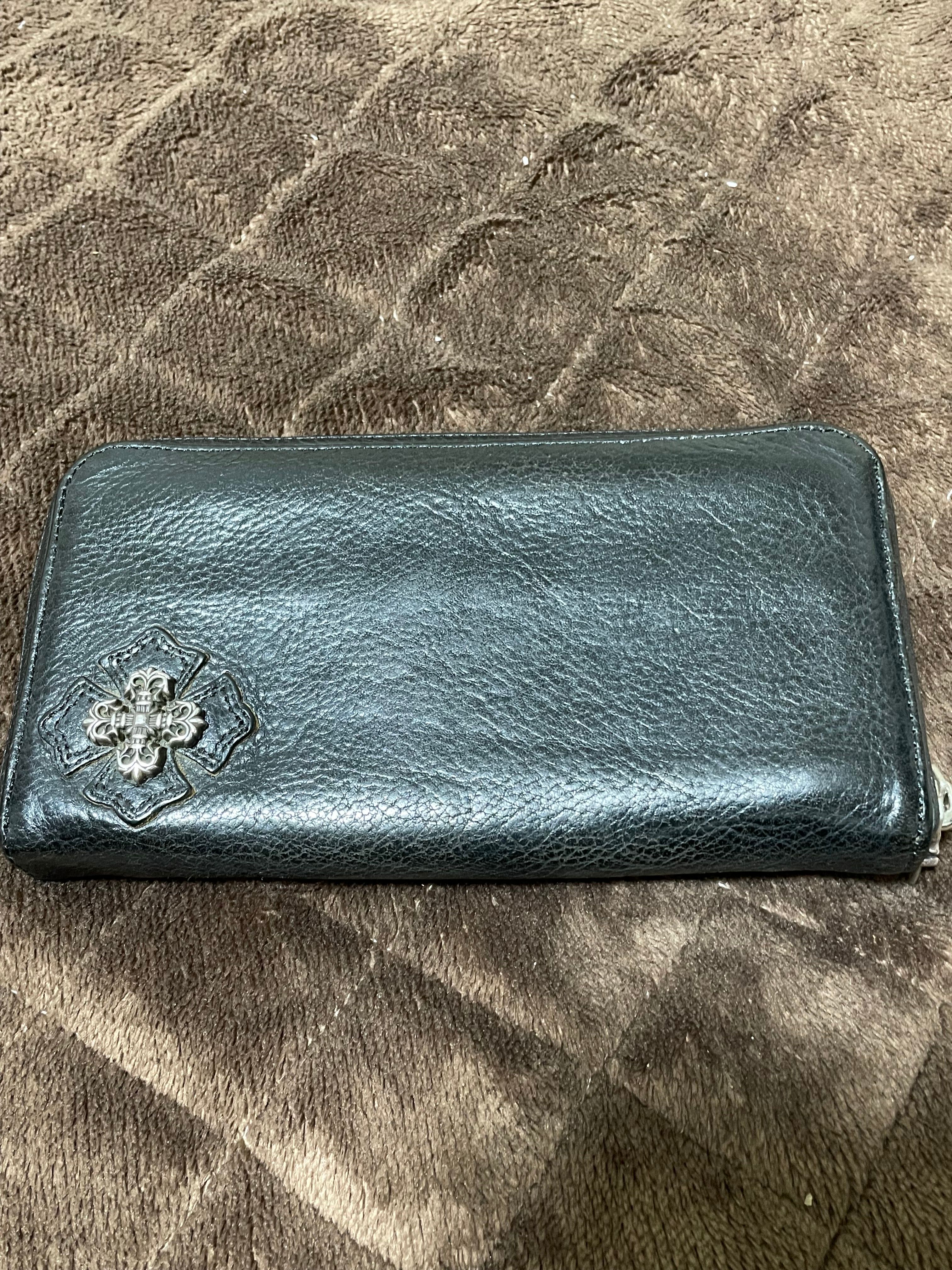 Chrome Hearts REC F2 Zip Wallet / XS Filigley Plus "Black"