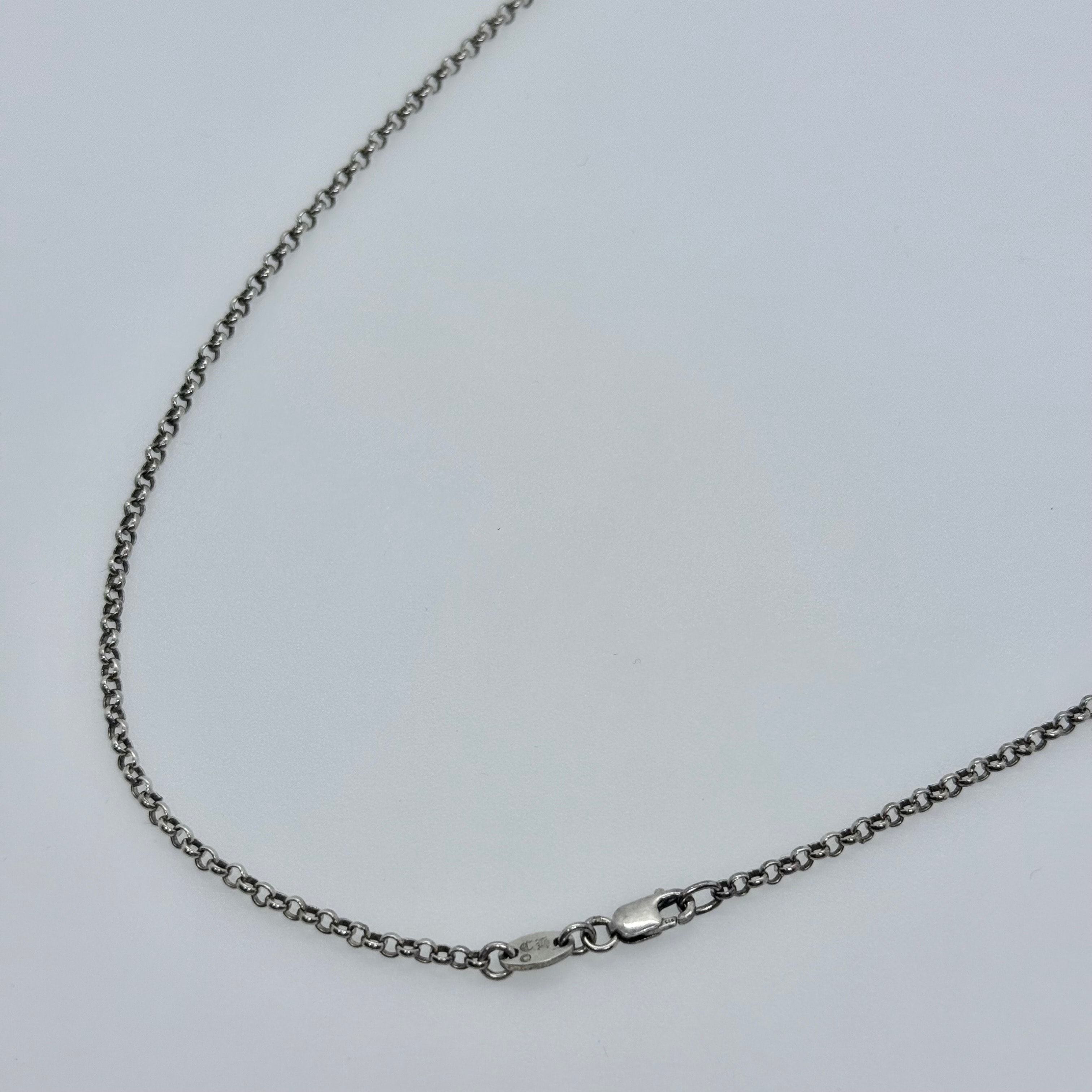 Chrome Hearts Roll Chain Necklace "Silver"