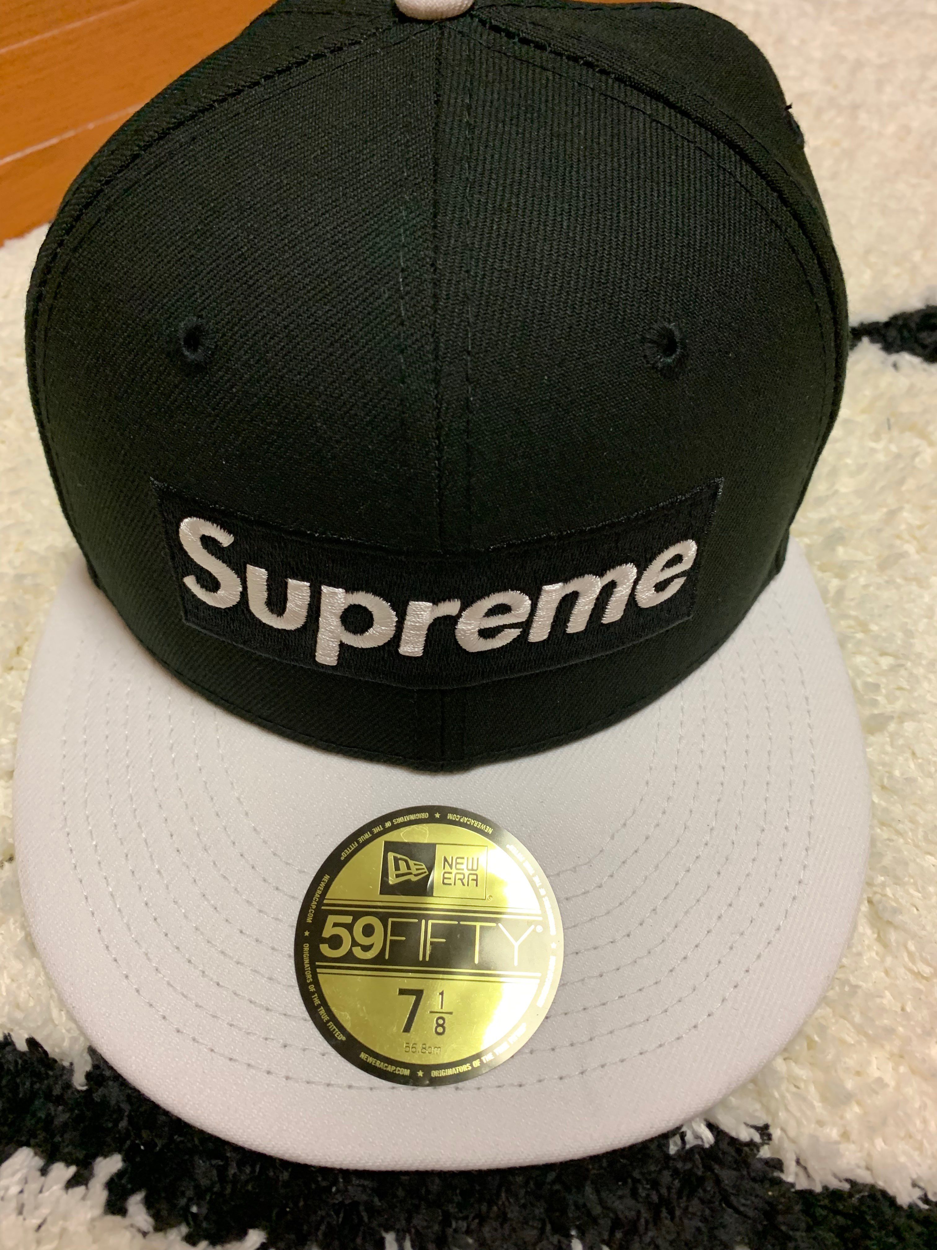 Supreme 2-Tone Box Logo New Era "Black"